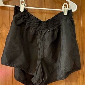 Old Navy Black Women's Athletic/Swim Shorts